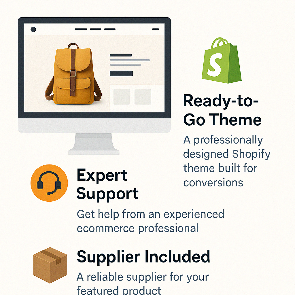 Pre Built Shopify Dropshipping Store